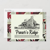 フレイザーズリッジホームステッドキルトアウトランディッシュポストカード ポストカード (正面/裏面)