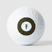 フレイザータータンチェッククランプレイドゴルフボール ゴルフボール (正面)