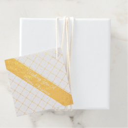 フレイザーレッド風化オリジナルスコットランドタータンチェック フェイバータグ