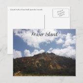 フレイザー島ピナクル ポストカード (正面/裏面)