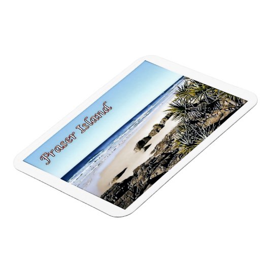 フレイザー島 – オーストラリア –  マグネット (左側)