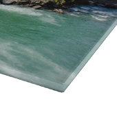 フレイザー川、カナダ風景写真 カッティングボード (角)