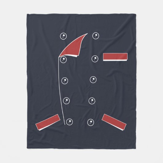 フレイシェフコーディネートノベルティ フリースブランケット (正面)