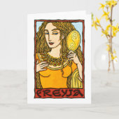 フレイジャグリーティングカード カード (黄色い花)