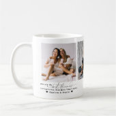 フレイズ·フォア|モダン BFF ミニマル 3写真 コーヒーマグカップ (左)