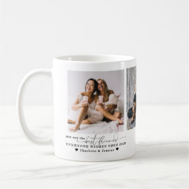 フレイズ·フォア|モダン BFF ミニマル 3写真 コーヒーマグカップ