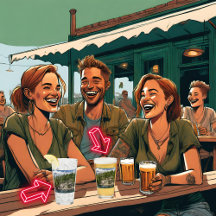 フレイズ・リープ・グラス・カップ