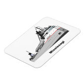 フレイターミシサギ マグネット (左側)