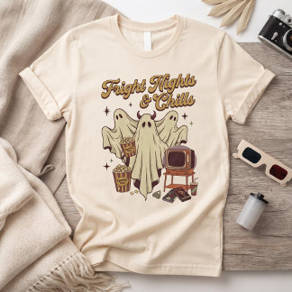 フレイト・ナイツ&チルズ - ビンテージ・ハロウィーン・ゴースト Tシャツ
