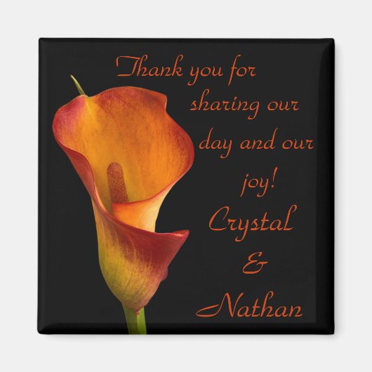 フレイムカラリリー マグネット (正面)