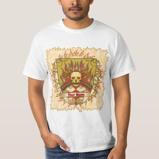フレイムシールド消防士 Tシャツ (正面)