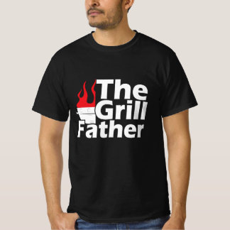 フレイムスおもしろいグリルファーザー Tシャツ