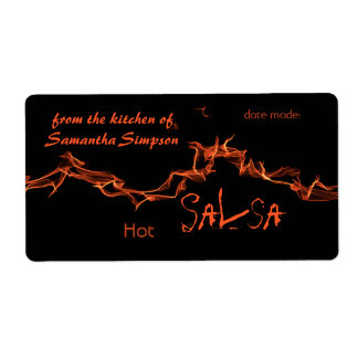 フレイムスカスタムキャニング ラベル