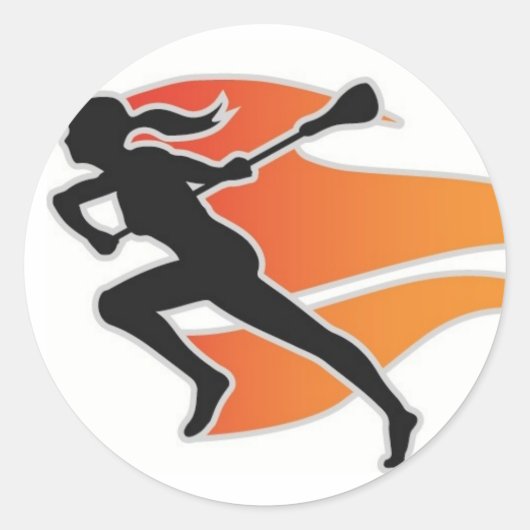 フレイムスラクロスサークルシール ラウンドシール (正面)