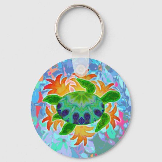 フレイムタートルキーチェーン キーホルダー (正面)