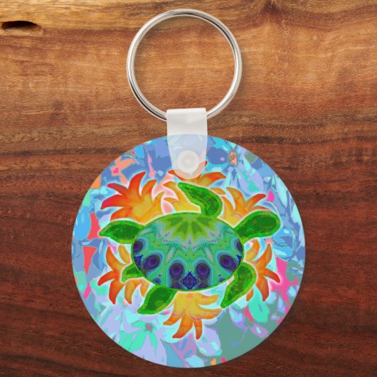 フレイムタートルキーチェーン キーホルダー (正面)