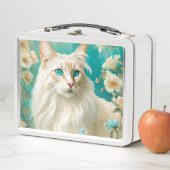 フレイムリンクスポイントシャムポートレートアート メタルランチボックス (インサイチュ)