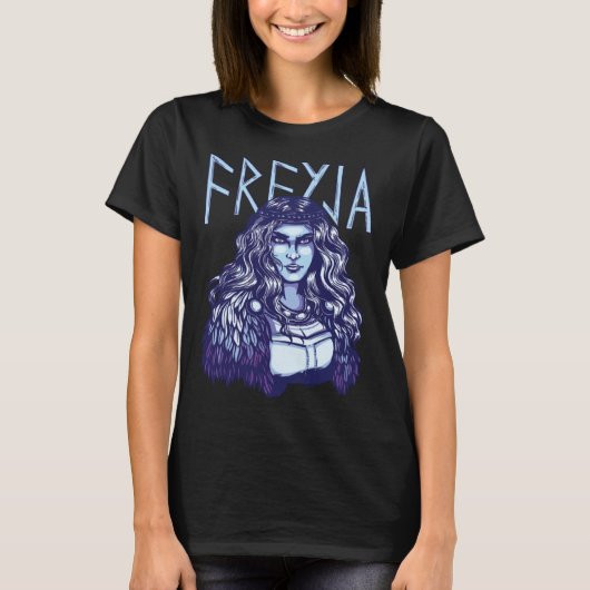 フレイヤ神秘的な生き物 Tシャツ (正面)