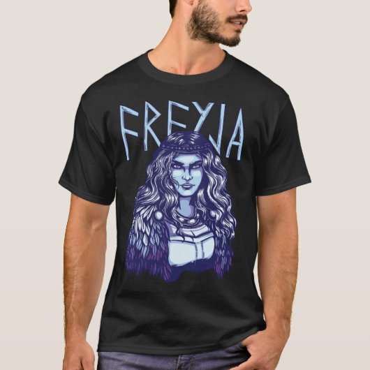 フレイヤ神秘的な生き物 Tシャツ (正面)