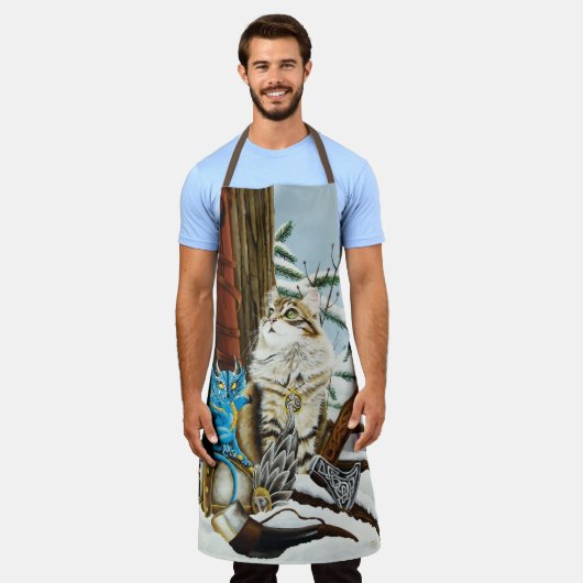 フレイヤ エプロン (着用した状態)