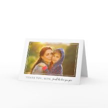 フレエレガントーム写真母の日のカード