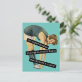 フレキすごいシブおもしろいルヴィンテージ葉書 ポストカード (スタンド正面)