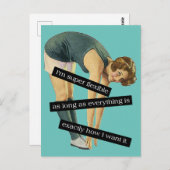 フレキすごいシブおもしろいルヴィンテージ葉書 ポストカード (正面/裏面)