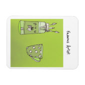 フレキシブルなフォトマグネット上の子供のアートワーク マグネット (横)