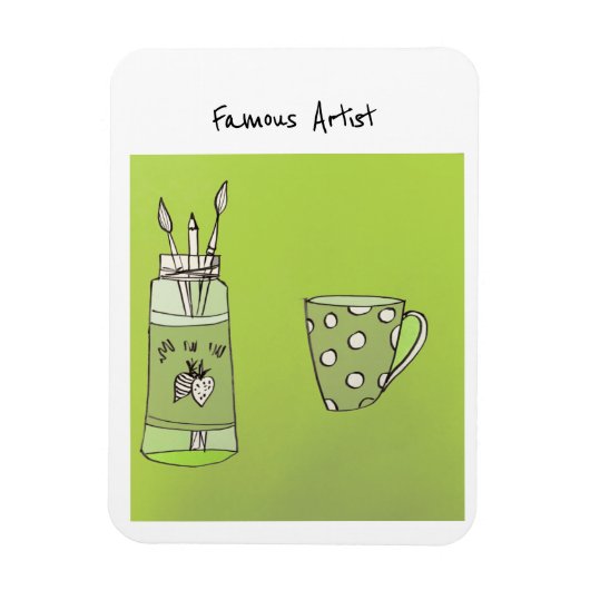 フレキシブルなフォトマグネット上の子供のアートワーク マグネット (縦)