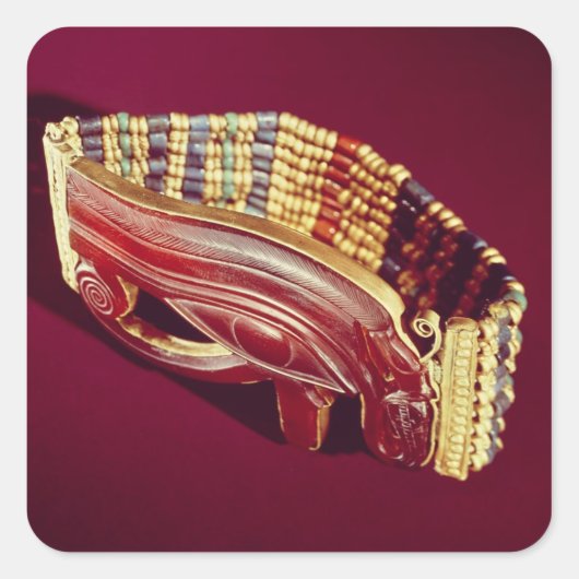 フレキシブルビードブレスレット スクエアシール (正面)