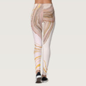 フレキシブルファッション: レディースヨガパンツ&レギンス レギンス (裏面)