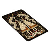 フレキシブルフォトマグネットジェミニシナ〔占星術の〕十二宮図アート マグネット (右側)