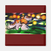 フレキシブルフォトマグネットドア看板アクセントピローサービス マグネット (正面)