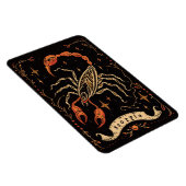 フレキシブルフォトマグネット蠍座天空〔占星術の〕十二宮図アート マグネット (右側)