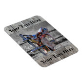 フレキシブルフォトマグネット マグネット (右側)