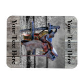 フレキシブルフォトマグネット マグネット (横)