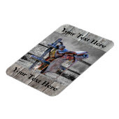 フレキシブルフォトマグネット マグネット (左側)