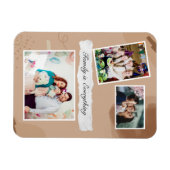 フレキシブルフォトマグネット マグネット (横)