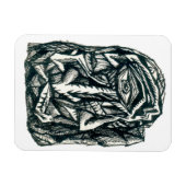 フレキシブルフォトマグネット マグネット (横)