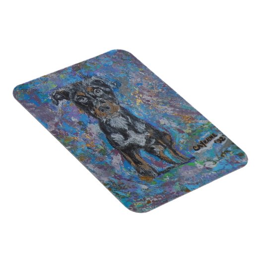 フレキシブルフォトマグネット マグネット (右側)