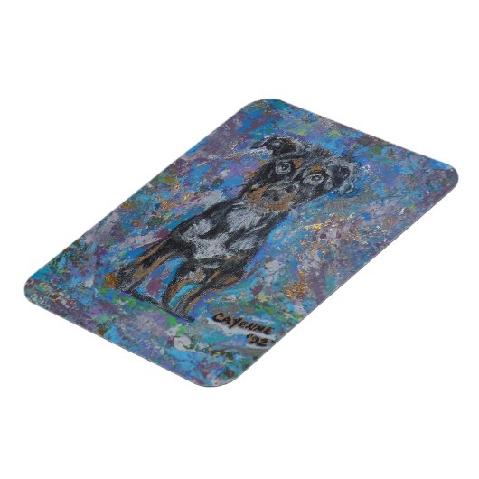 フレキシブルフォトマグネット マグネット (左側)