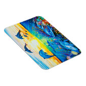 フレキシブルフォトマグネット マグネット (右側)