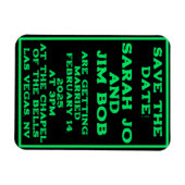 フレキシブルフォトマグネット マグネット (横)