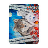 フレキシブルフォトマグネット マグネット (縦)