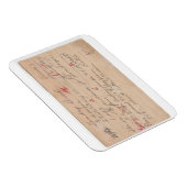 フレキシブルフォトマグネット マグネット (右側)