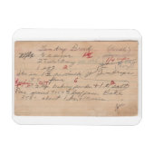 フレキシブルフォトマグネット マグネット (横)