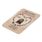 フレキシブルフォトマグネット マグネット (左側)