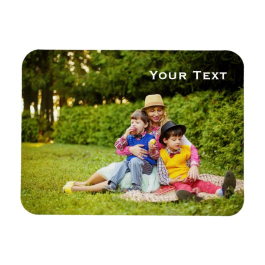 フレキシブルフォトマグネット マグネット (横)