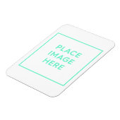 フレキシブルフォトマグネット マグネット (左側)