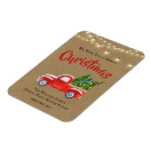 フレキシブルフォトマグネット マグネット (左側)